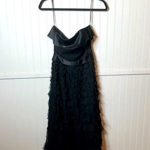White House Black Market Strapless cocktail dress. Worn once and dry cleaned.
